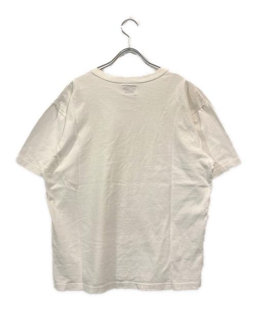 WTAPS（ダブルタップス）WTAPS (ダブルタップス) ロゴプリントTシャツ ホワイト サイズ:Mの古着・服飾アイテム