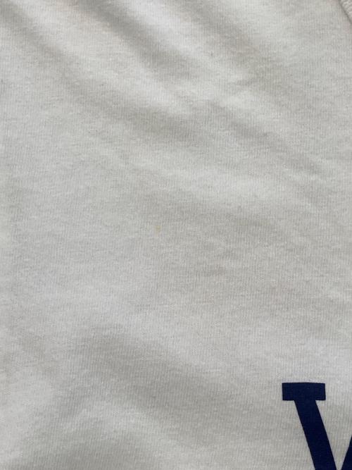 WTAPS（ダブルタップス）WTAPS (ダブルタップス) ロゴプリントTシャツ ホワイト サイズ:Mの古着・服飾アイテム