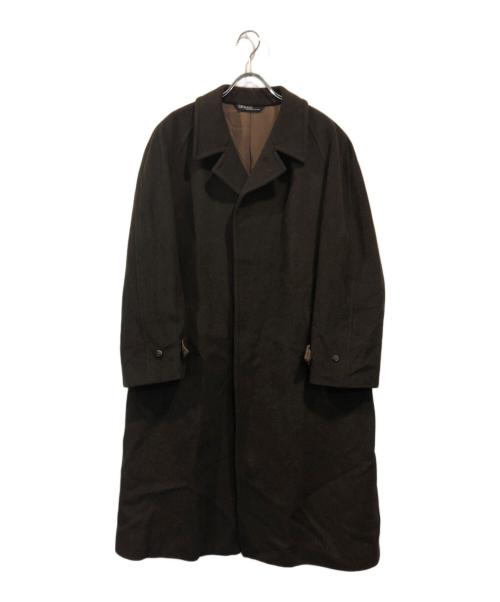 POLO RALPH LAUREN（ポロ・ラルフローレン）POLO RALPH LAUREN (ポロ・ラルフローレン) ウールナイロンステンカラーコート ブラウン サイズ:SIZE Mの古着・服飾アイテム