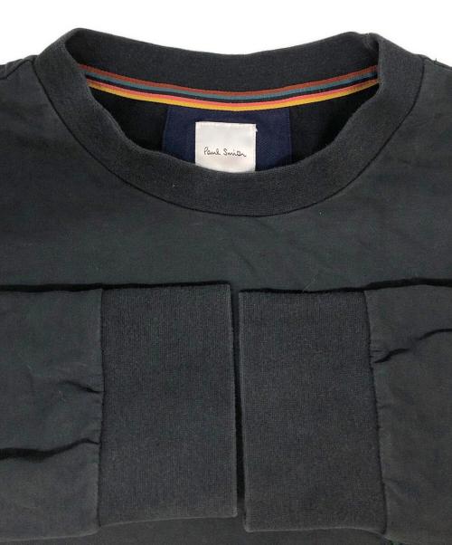 PAUL SMITH（ポールスミス）Paul Smith (ポールスミス) フローラル刺繍スウェット ブラック サイズ:Mの古着・服飾アイテム