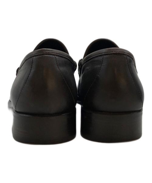 GUCCI（グッチ）GUCCI (グッチ) ビットローファー ブラウン サイズ:41 2/1の古着・服飾アイテム