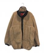 Yeti×AP STUDIOイエティ×エーピーストゥディオ）の古着「別注 FARET OVER JACKET フリースジャケット」｜ブラウン