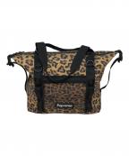 SUPREMEシュプリーム）の古着「Tote Bag 20aw Zip Tote Bag」｜ブラック×ベージュ