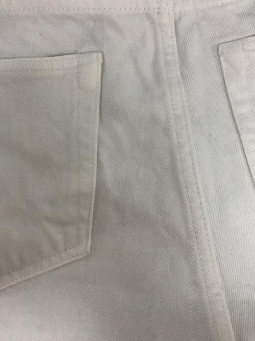 Oblada（オブラダ）Oblada (オブラダ) デニムパンツ ホワイト サイズ:SIZE 71cm (W28)の古着・服飾アイテム