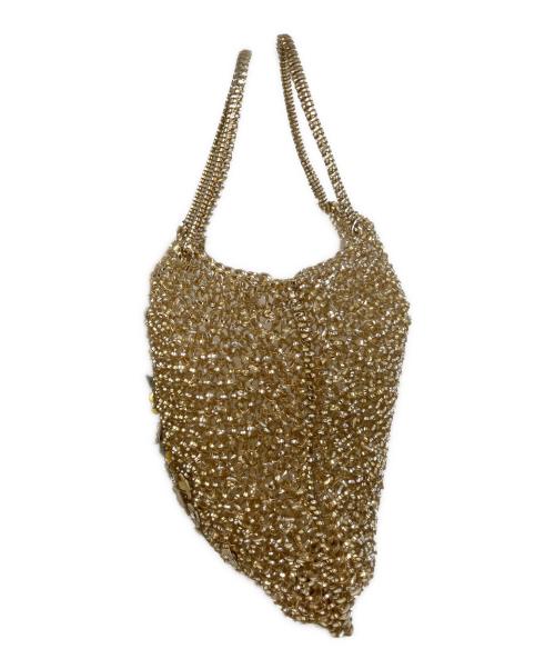 ANTEPRIMA（アンテプリマ）ANTEPRIMA (アンテプリマ) フラワーパッチワイヤーバッグ ゴールドの古着・服飾アイテム