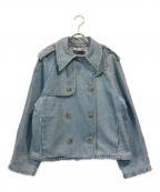 POLO RALPH LAURENポロ・ラルフローレン）の古着「ボクシーフィットデニムジャケット」｜インディゴ