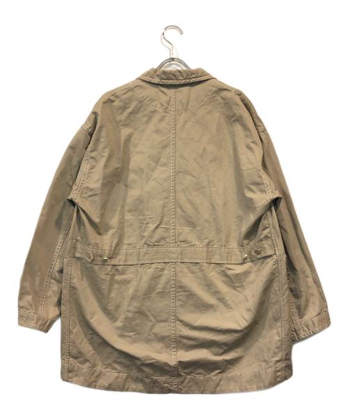 Midi-Umi（ミディウミ）Midi-Umi (ミディウミ) コットンリネン ダブルテーラージャケット ベージュ サイズ:-の古着・服飾アイテム