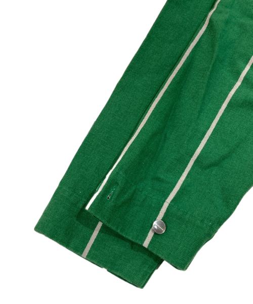 marimekko（マリメッコ）marimekko (マリメッコ) ストライプカバーオール グリーン サイズ:SIZE 38の古着・服飾アイテム