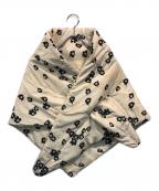 marimekkoマリメッコ）の古着「Pillow Triangle Scarf Unikko」｜アイボリー