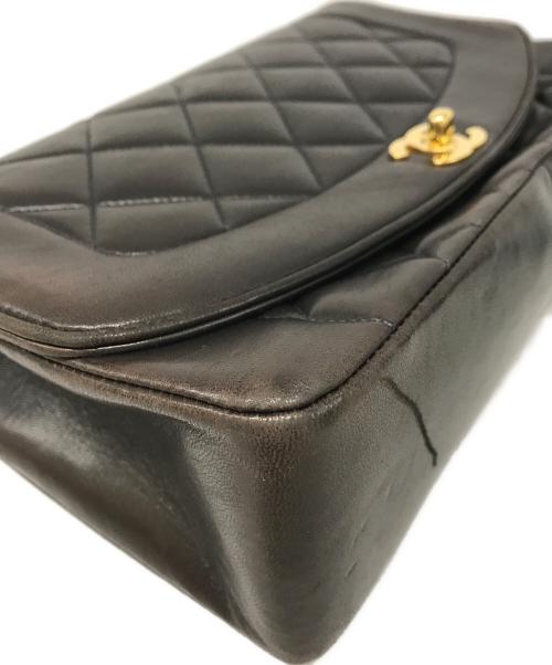 CHANEL（シャネル）CHANEL (シャネル) ダイアナマトラッセショルダーバッグ ブラックの古着・服飾アイテム