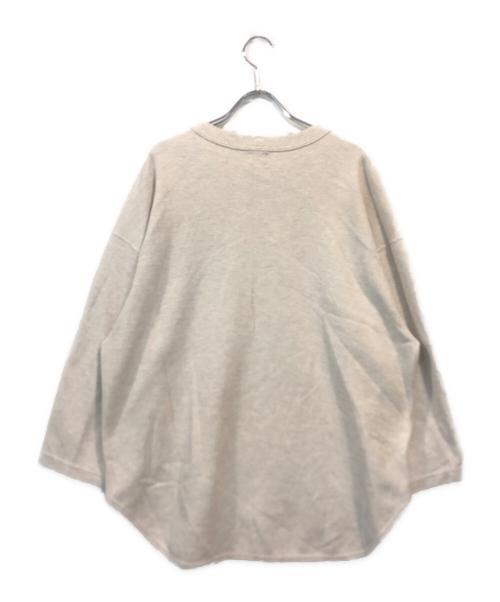 BLURHMS（ブラームス）blurhms (ブラームス) Rough&Smooth Thermal Baseball Tee アイボリー サイズ:SIZE 1の古着・服飾アイテム