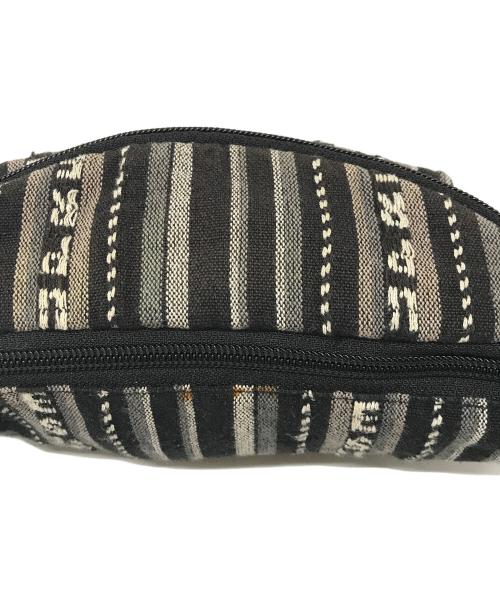 SUPREME（シュプリーム）SUPREME (シュプリーム) 20SSウーヴンストライプウエストバッグ グレーの古着・服飾アイテム