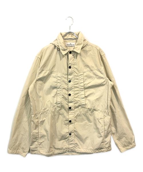 STONE ISLAND（ストーンアイランド）STONE ISLAND (ストーンアイランド) ナイロンジャケット アイボリー サイズ:XLの古着・服飾アイテム