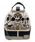 DISNEY（ディズニー）の古着「ミッキーアンドミニーバックパック」｜ブラック×ホワイト