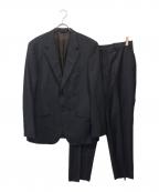 PAUL SMITH×ERMENEGILDO ZEGNAポールスミス×エルメネジルド・ゼニア）の古着「2Bストライプセットアップスーツ」｜ネイビー