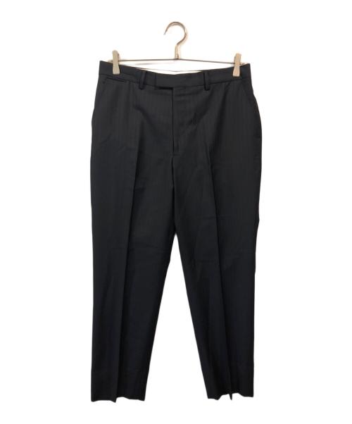 PAUL SMITH（ポールスミス）Paul Smith (ポールスミス) Ermenegildo Zegna (エルメネジルド・ゼニア) 2Bストライプセットアップスーツ ネイビー サイズ:Lの古着・服飾アイテム