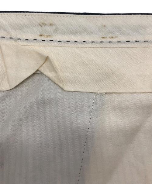 Paul Smith COLLECTION（ポールスミス コレクション）Paul Smith COLLECTION (ポールスミス コレクション) ERMENEGILDO ZEGNA (エルメネジルド・ゼニア) 2Bストライプセットアップスーツ グレー×ネイビー サイズ:Lの古着・服飾アイテム