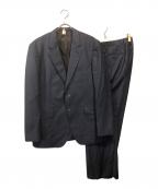 Paul Smith COLLECTION×LORO PIANAポールスミス コレクション×ロロピアーナ）の古着「2Bストライプセットアップスーツ」｜ネイビー