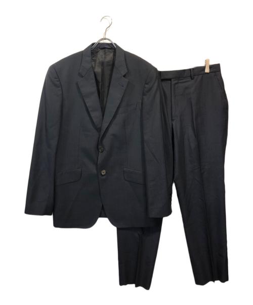 Paul Smith COLLECTION（ポールスミス コレクション）Paul Smith COLLECTION (ポールスミス コレクション) Ermenegildo Zegna (エルメネジルド・ゼニア) 2Bストライプセットアップスーツ ネイビー サイズ:Lの古着・服飾アイテム