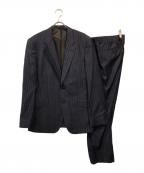 Paul Smith COLLECTION×ERMENEGILDO ZEGNAポールスミス コレクション×エルメネジルド・ゼニア）の古着「2Bストライプセットアップスーツ」｜ネイビー