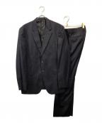 Paul Smith COLLECTION×ERMENEGILDO ZEGNAポールスミス コレクション×エルメネジルド・ゼニア）の古着「2Bストライプセットアップスーツ」｜ネイビー