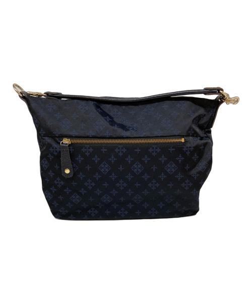 russet（ラシット）russet (ラシット) ナイロンモノグラムワンショルバッグ ネイビーの古着・服飾アイテム