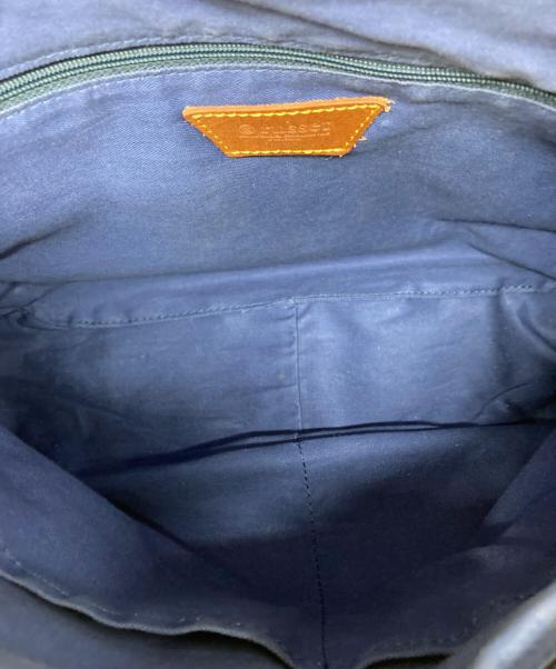 russet（ラシット）russet (ラシット) ナイロンモノグラムワンショルバッグ ネイビーの古着・服飾アイテム