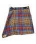 FRED PERRY（フレッドペリー）の古着「Charles Jeffrey Loverboy Tartan Kilt」｜ブルー