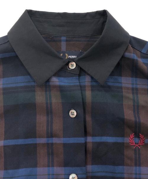 FRED PERRY（フレッドペリー）FRED PERRY (フレッドペリー) スポーツシャツドレス ネイビー サイズ:36の古着・服飾アイテム