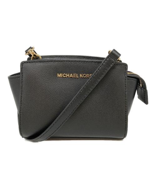 MICHAEL KORS（マイケル・コース）MICHAEL KORS (マイケルコース) セルマニミメッセンジャー ブラックの古着・服飾アイテム