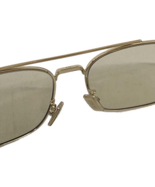 Christian Dior（クリスチャン ディオール）Christian Dior (クリスチャン ディオール) 眼鏡/ BlackSuitO S2U ゴールド サイズ:55ロ16の古着・服飾アイテム