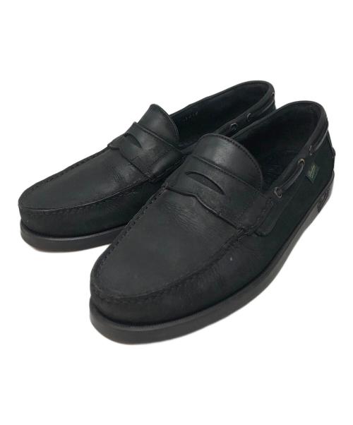 PARABOOT（パラブーツ）PARABOOT (パラブーツ) コルシカコインローファー ブラック サイズ:7 2/1の古着・服飾アイテム