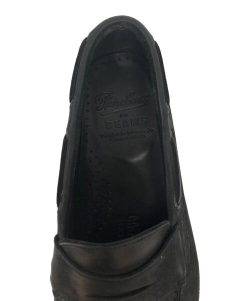 PARABOOT（パラブーツ）PARABOOT (パラブーツ) コルシカコインローファー ブラック サイズ:7 2/1の古着・服飾アイテム