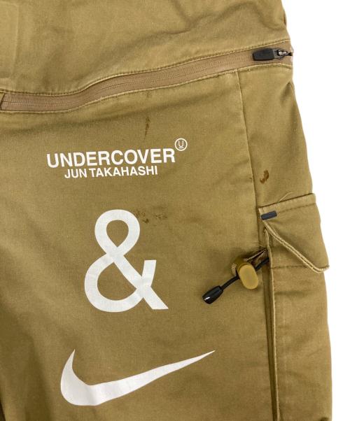NIKE（ナイキ）NIKE (ナイキ) UNDERCOVER (アンダーカバー) カーゴパンツ ブラウン サイズ:sの古着・服飾アイテム