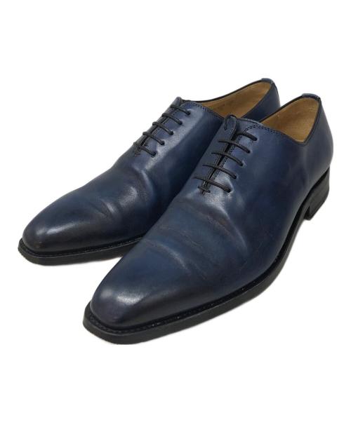 berwick（バーウィック）berwick (バーウィック) ホールカットシューズ ブルー サイズ:6 2/1の古着・服飾アイテム
