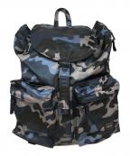 HEAD PORTERヘッドポーター）の古着「30周年カモ柄タンカーニュ デイバッグ」｜ネイビー