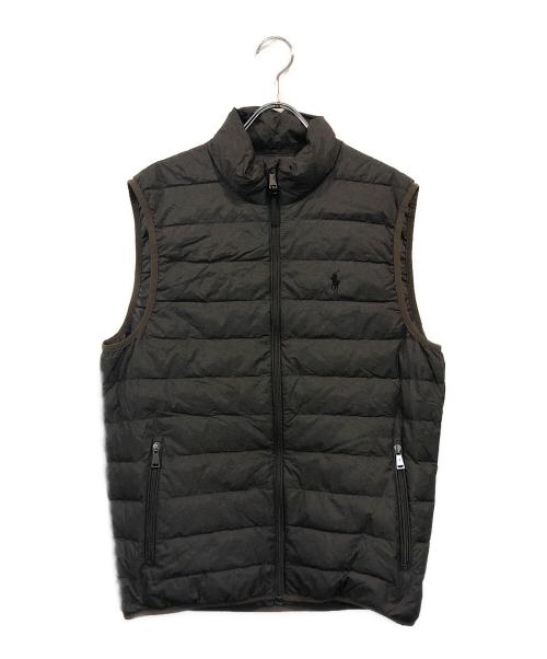 POLO RALPH LAUREN（ポロ・ラルフローレン）POLO RALPH LAUREN (ポロ・ラルフローレン) ダウンベスト グレー サイズ:SIZE Sの古着・服飾アイテム