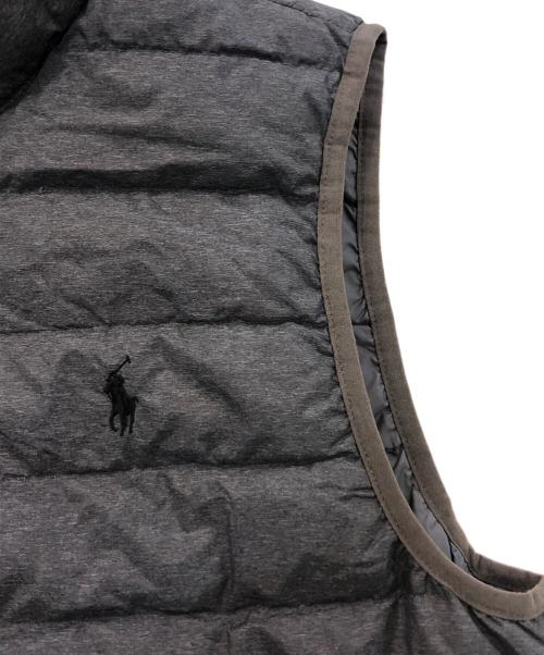 POLO RALPH LAUREN（ポロ・ラルフローレン）POLO RALPH LAUREN (ポロ・ラルフローレン) ダウンベスト グレー サイズ:SIZE Sの古着・服飾アイテム