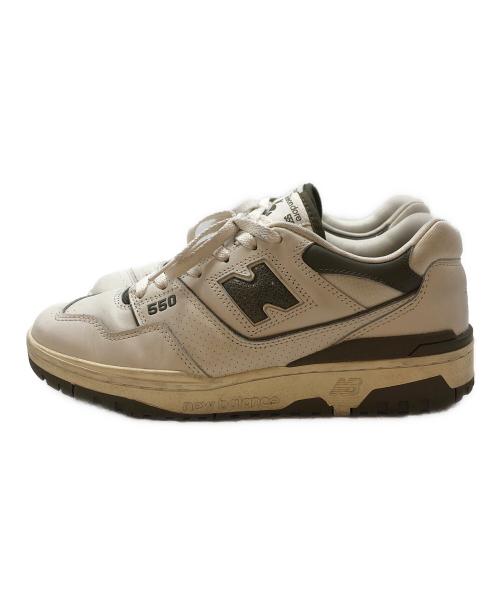 NEW BALANCE（ニューバランス）NEW BALANCE (ニューバランス) Aime Leon Dore (エメ レオン ドレ) コラボローカットスニーカー ベージュ サイズ:SIZE 27cmの古着・服飾アイテム