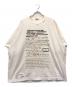 kolor/BEACON（カラービーコン）の古着「ダメージ加工英字プリントTシャツ」｜ホワイト