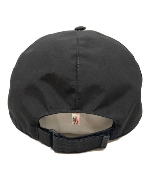 MONCLER GRENOBLE（モンクレール グルノーブル）MONCLER GRENOBLE (モンクレール グルノーブル) ロゴプリントベースボールキャップ ブラック サイズ:UNIの古着・服飾アイテム