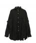 BLACK COMME des GARCONS（ブラックコムデギャルソン）の古着「製品染シャツ」｜ブラック