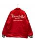HUMAN MADE (ヒューマンメイド) SATIN JACKET レッド サイズ:SIZE XL：34000円