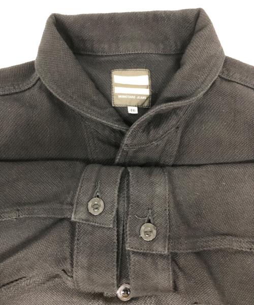 MOMOTARO JEANS（桃太郎ジーンズ）MOMOTARO JEANS (桃太郎ジーンズ) ブラックドビー・カバーオール ブラック サイズ:46の古着・服飾アイテム