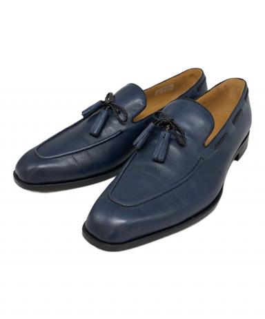 中古・古着通販】Iugen (イウゲン) リボンタッセルローファー ブルー