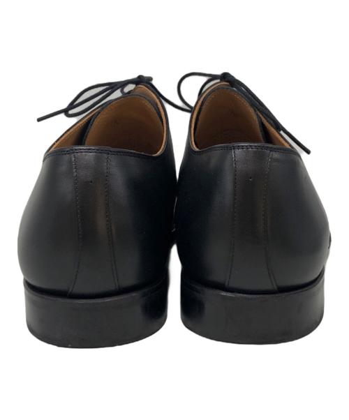 SCOTCH GRAIN（スコッチグレイン）SCOTCH GRAIN (スコッチグレイン) シャインオアレインプレーントゥシューズ ブラック サイズ:27cmの古着・服飾アイテム