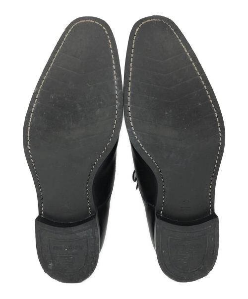 SCOTCH GRAIN（スコッチグレイン）SCOTCH GRAIN (スコッチグレイン) 内羽根ストレートチップシューズ ブラック サイズ:27cmの古着・服飾アイテム