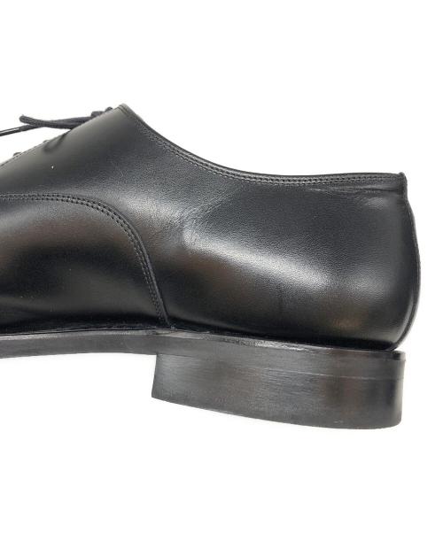 SCOTCH GRAIN（スコッチグレイン）SCOTCH GRAIN (スコッチグレイン) 内羽根ストレートチップシューズ ブラック サイズ:27cmの古着・服飾アイテム