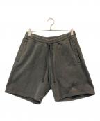 Quiksilver×Ron Hermanクイックシルバー×ロンハーマン）の古着「スウェットハーフパンツ」｜ブラック