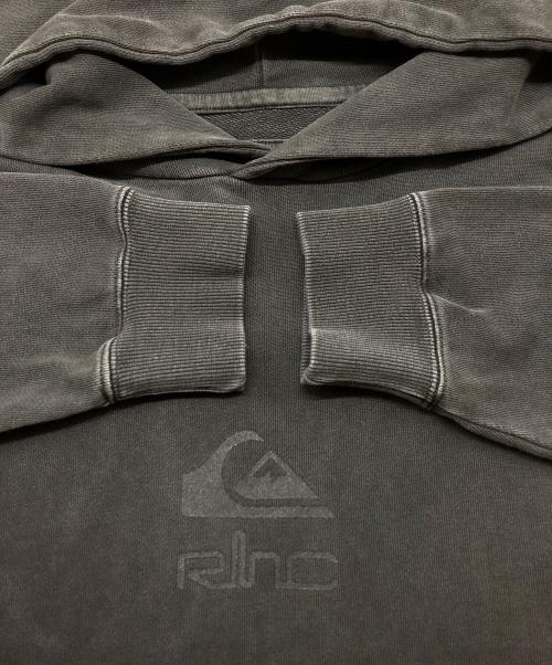 Quiksilver（クイックシルバー）Quiksilver (クイックシルバー) RHC Ron Herman (アールエイチシー ロンハーマン) ロゴ スウェットフーディー ブラック サイズ:XLの古着・服飾アイテム